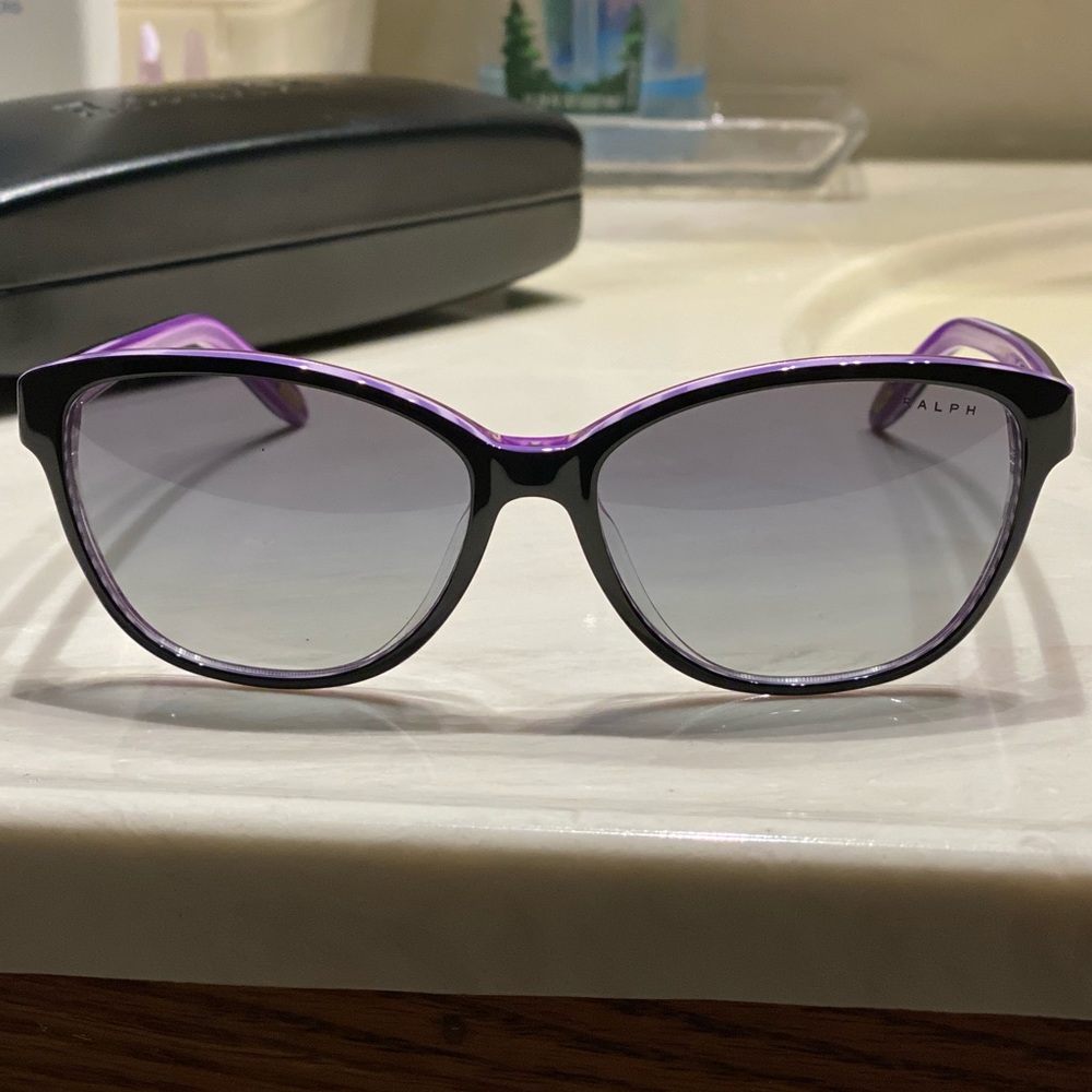 Ralph Lauren Cat Eye Sunglasses with Purple